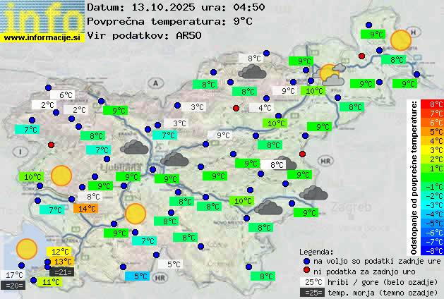 Trenutno vreme Ljutomer