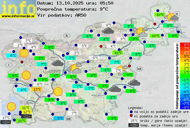 Trenutno vreme Maribor