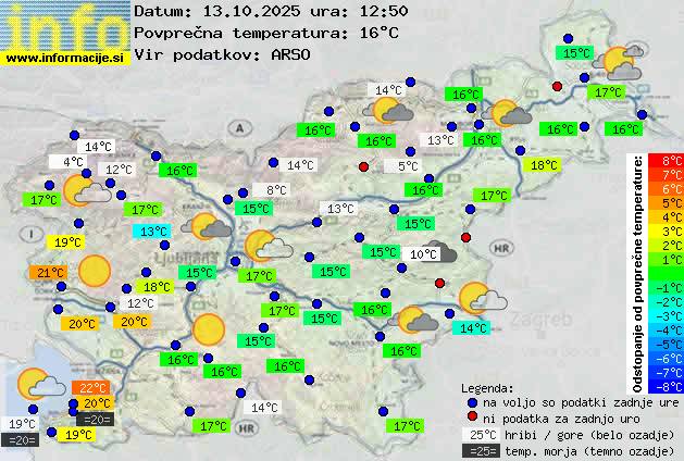 Trenutno vreme Velenje