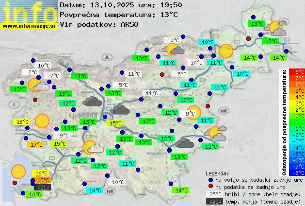 Trenutno vreme Slovenj Gradec