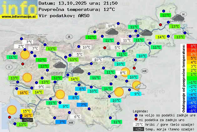 Trenutno vreme Novo mesto