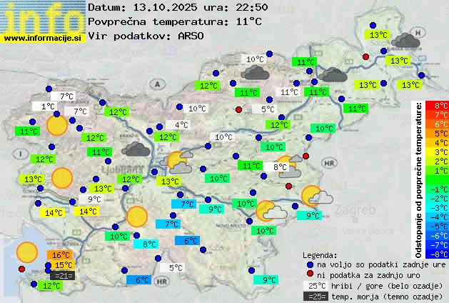 Trenutno vreme Slovenj Gradec