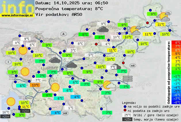 Trenutno vreme Velenje