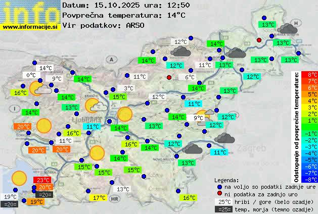 Trenutno vreme Bled