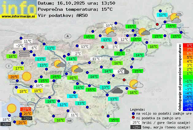 Trenutno vreme Kranj