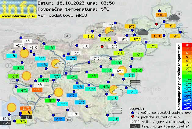 Trenutno vreme Kranj