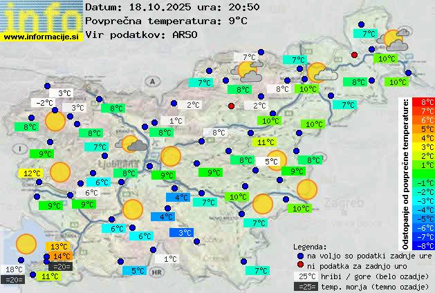 Trenutno vreme Murska Sobota