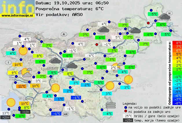 Trenutno vreme Lendava