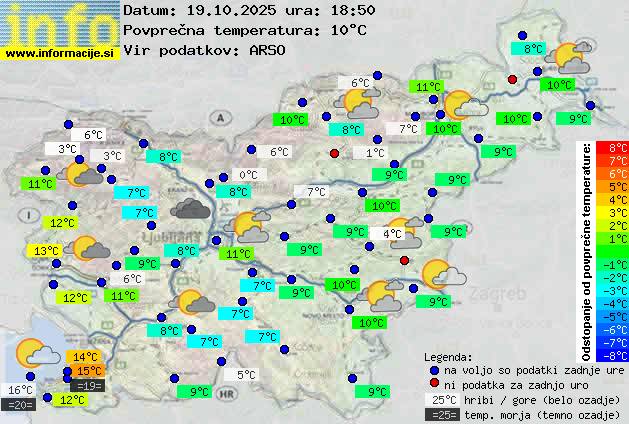 Trenutno vreme Logatec