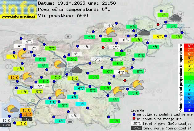 Trenutno vreme Trbovlje