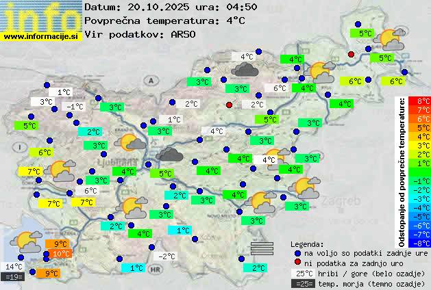Trenutno vreme Lenart