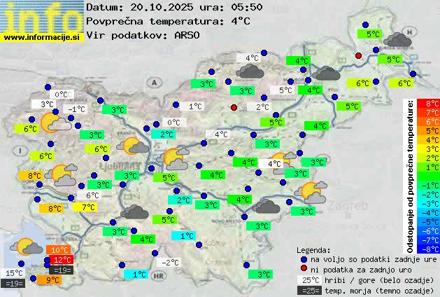 Trenutno vreme Bled