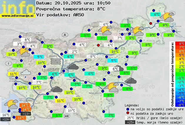 Trenutno vreme Ljutomer