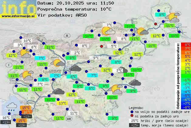 Trenutno vreme Bled