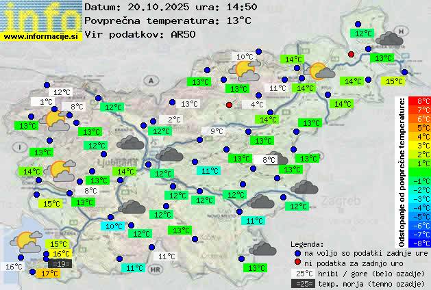 Trenutno vreme Vrhnika