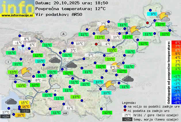 Trenutno vreme Murska Sobota