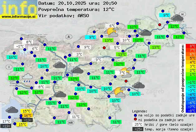 Trenutno vreme Koper