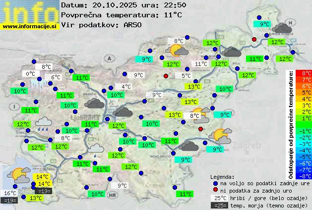 Trenutno vreme Logatec