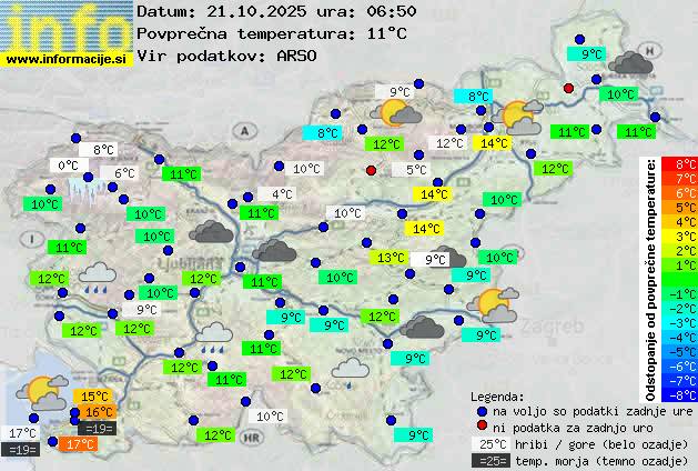Trenutno vreme Brežice