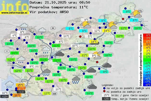 Trenutno vreme Slovenj Gradec