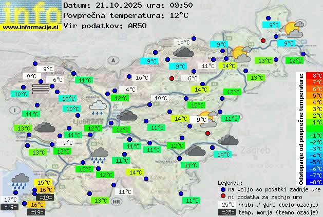 Trenutno vreme Slovenj Gradec