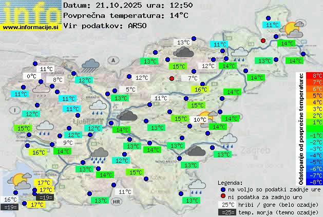 Trenutno vreme Vrhnika