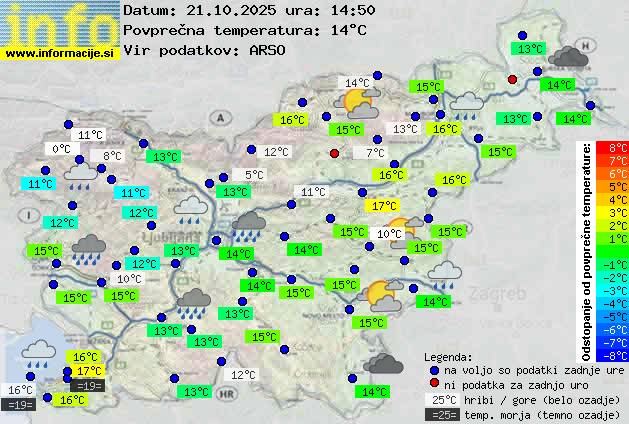 Trenutno vreme Murska Sobota