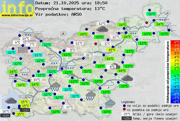 Trenutno vreme Jesenice