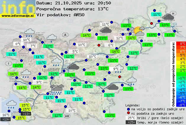 Trenutno vreme Novo mesto
