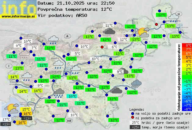 Trenutno vreme Slovenj Gradec