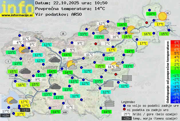 Trenutno vreme Maribor
