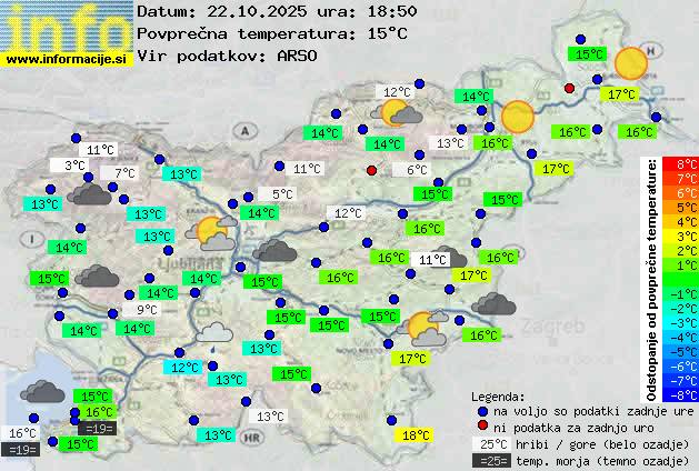 Trenutno vreme Kranjska Gora