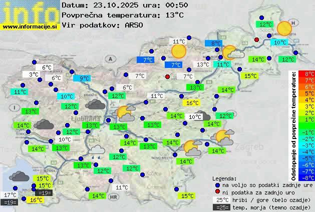 Trenutno vreme Izola