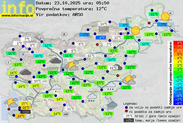 Trenutno vreme Logatec