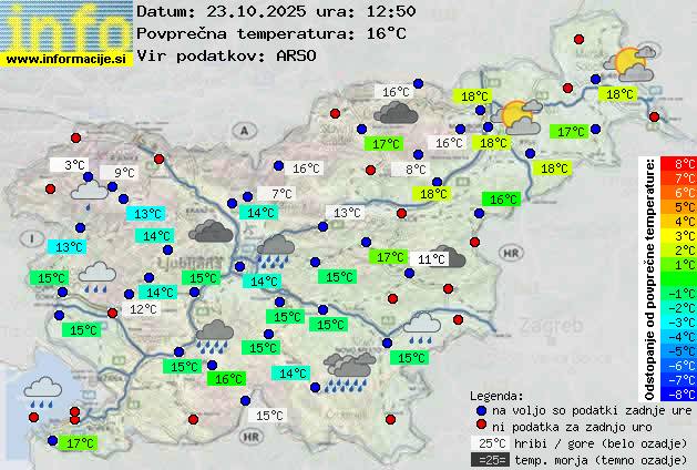Trenutno vreme Slovenska Bistrica