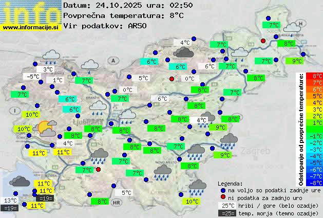 Trenutno vreme Velenje