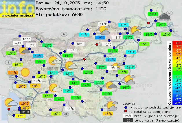 Trenutno vreme Velenje