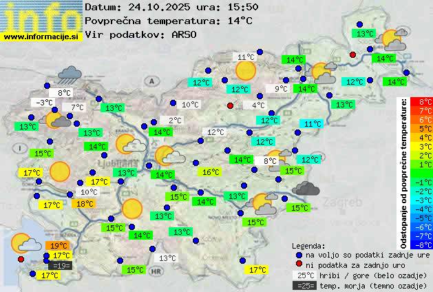 Trenutno vreme Murska Sobota