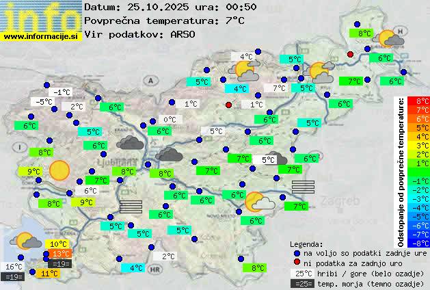 Trenutno vreme Trbovlje