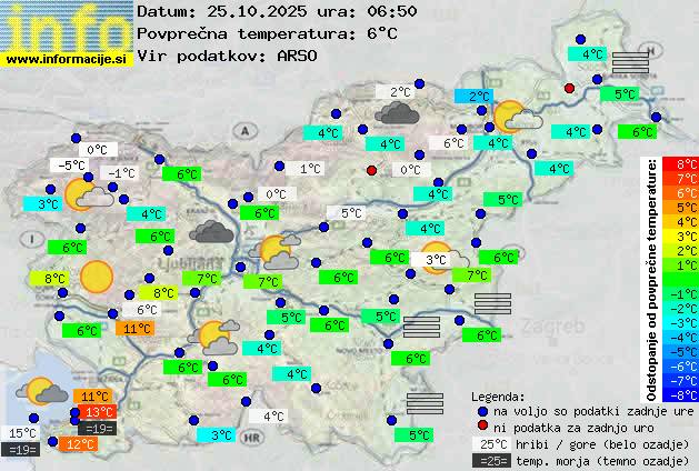 Trenutno vreme Vrhnika