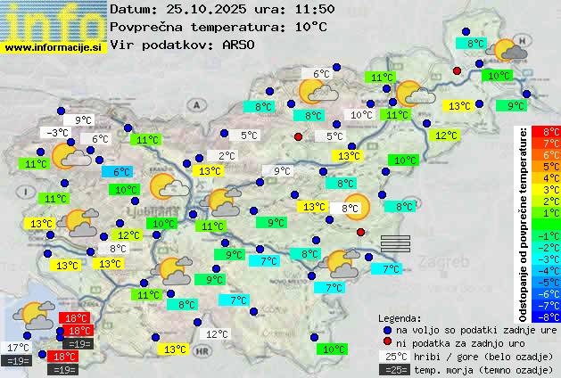 Trenutno vreme Slovenj Gradec
