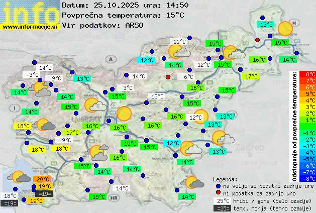 Trenutno vreme Slovenska Bistrica
