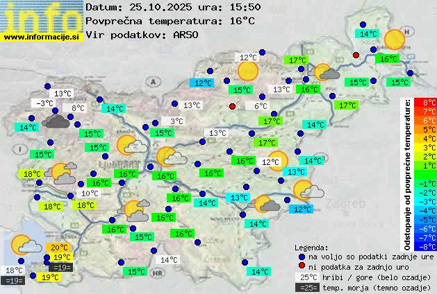 Trenutno vreme Kranjska Gora