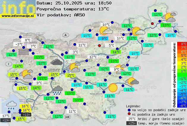 Trenutno vreme Rogaška Slatina