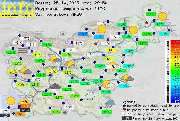 Trenutno vreme Kranj