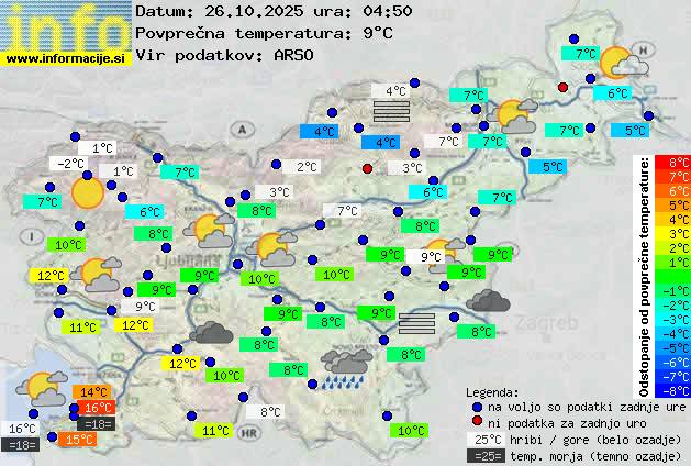 Trenutno vreme Lenart