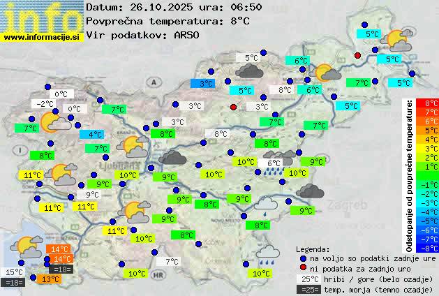 Trenutno vreme Kamnik