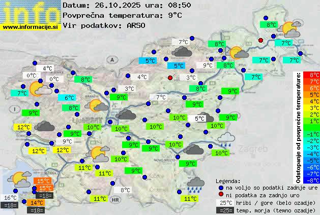 Trenutno vreme Maribor