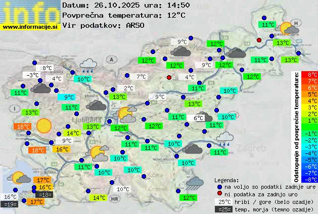 Trenutno vreme Maribor