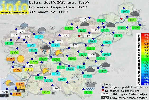 Trenutno vreme Maribor